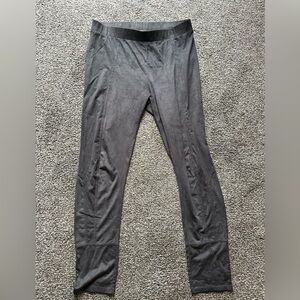 Soft Surroundings Charcoal Stretch Joggers